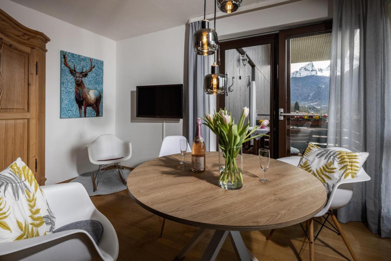 Fewo Berkristall Mit Hallenbad Lägenhet Berchtesgaden Exteriör bild